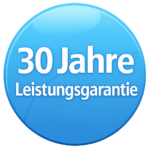 30 Jahre Leistungsgarantie